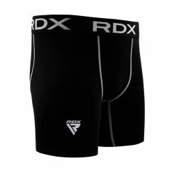 RDX Sports Store RDX X5 Black Compression Shorts