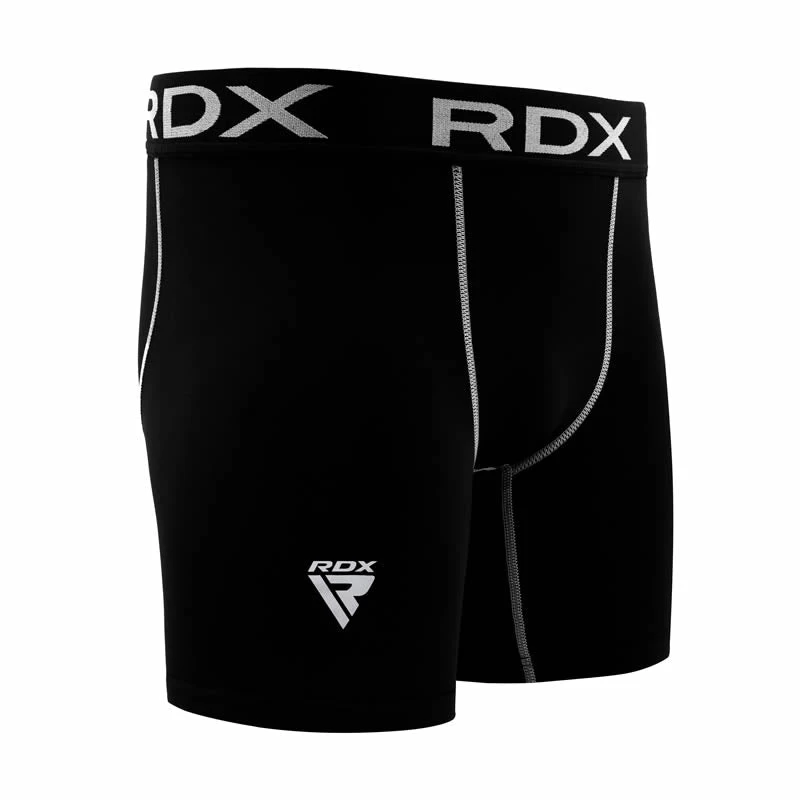 RDX Sports Store RDX X5 Black Compression Shorts