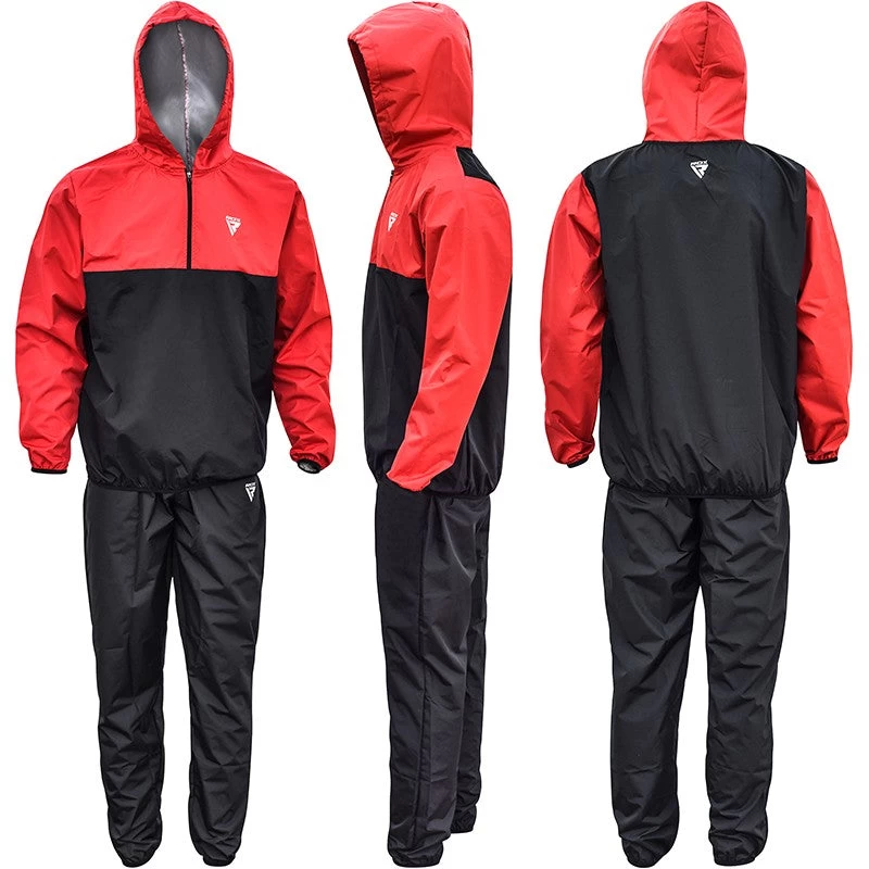 RDX Sports Store RDX X6 Hooded Sauna Sweat Suit - Image 6
