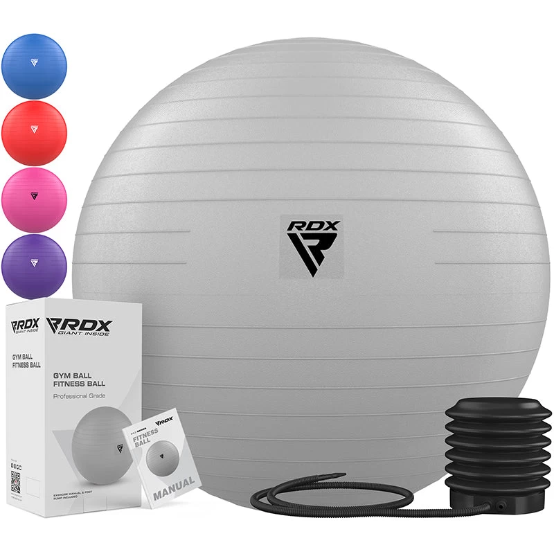 RDX Sports Store RDX B1 Inflatable Anti-Slip Yoga Ball With Portable Foot Air Pump - Image 5